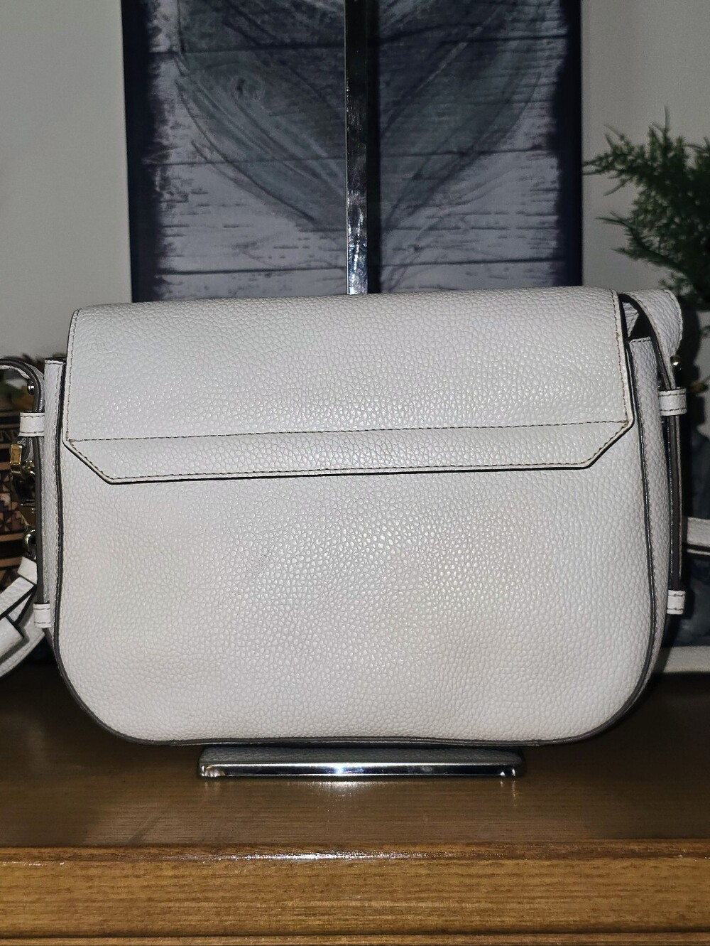 Kate Spade Orchard Street Penelope White Pebbled Leather Crossbody Bag EUC - Picture 2 of 16